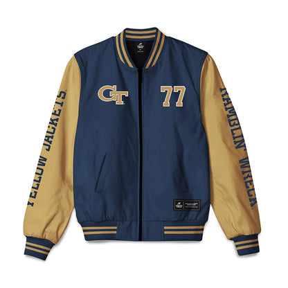 Georgia Tech - NCAA Football : Josh Petty - Bomber Jacket-0