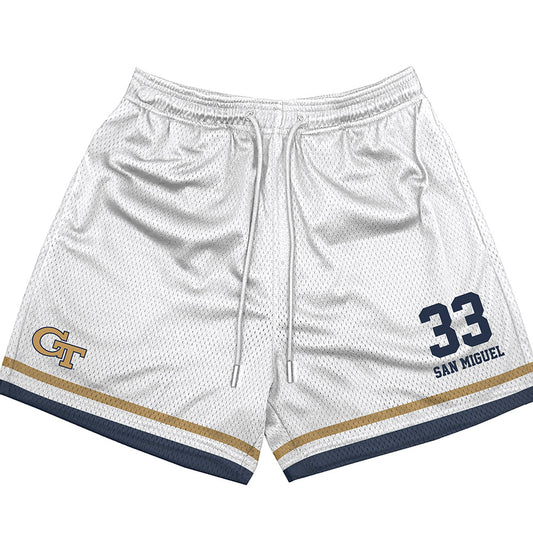 Georgia Tech - NCAA Men's Basketball : Marcos San Miguel - Shorts-0