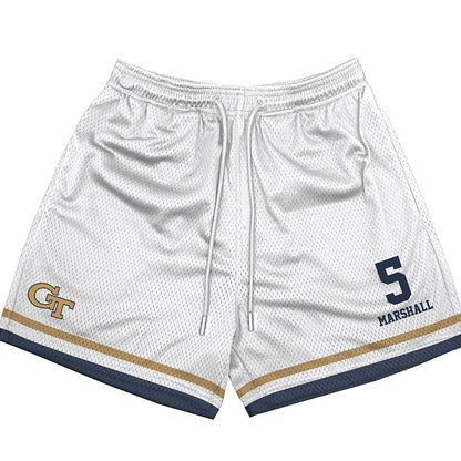 Georgia Tech - NCAA Men's Basketball : Peyton Marshall - Shorts-0