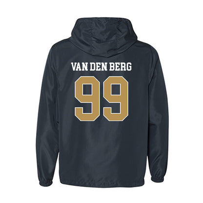 Georgia Tech - NCAA Football : Jordan van den Berg - Windbreaker-1