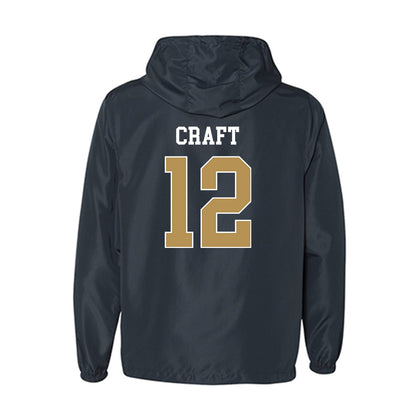 Georgia Tech - NCAA Men's Basketball : Kam Craft - Windbreaker-1