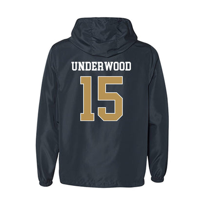 Georgia Tech - NCAA Baseball : Cooper Underwood - Windbreaker-1