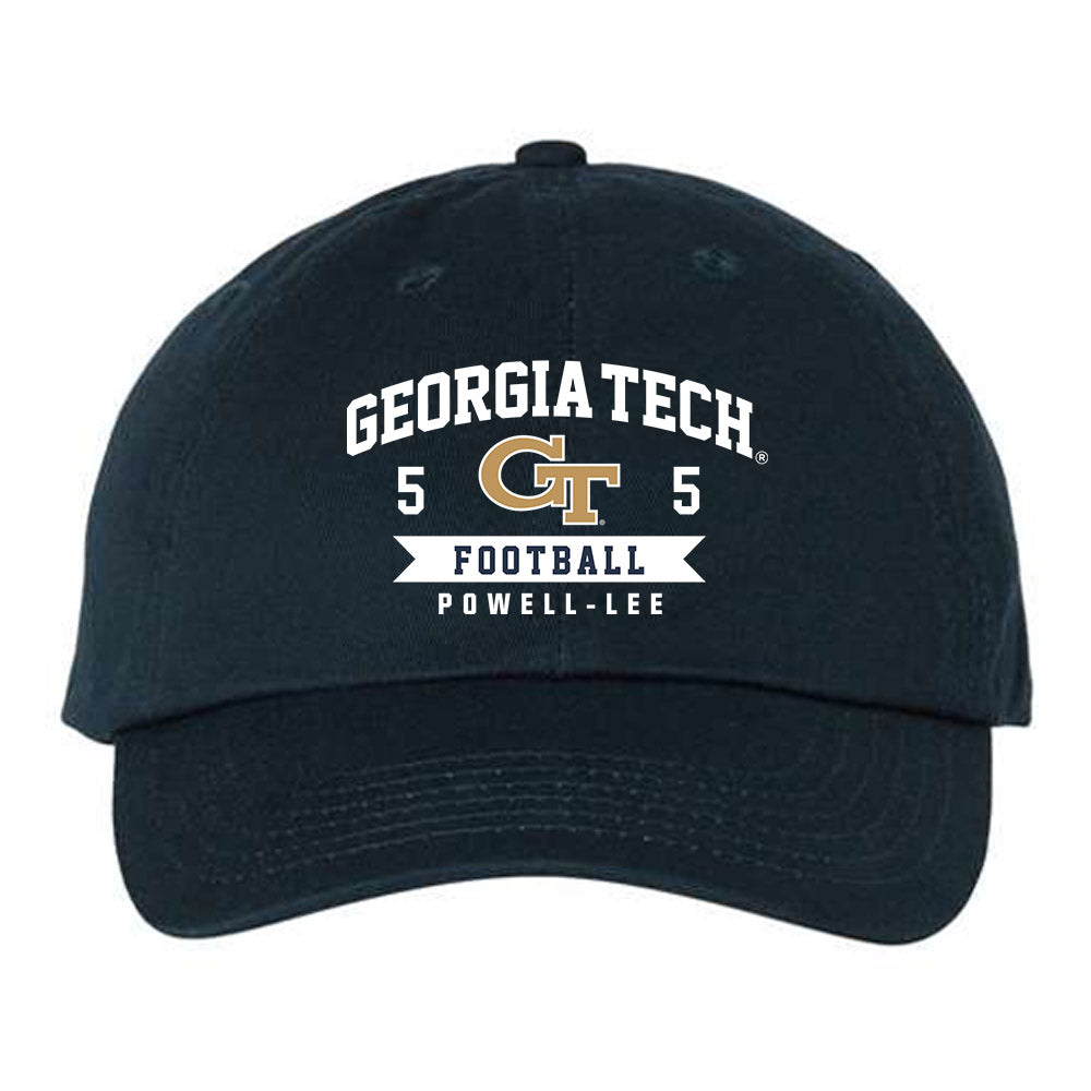 Georgia Tech - NCAA Football : Clayton Powell-Lee - Dad Hat-0