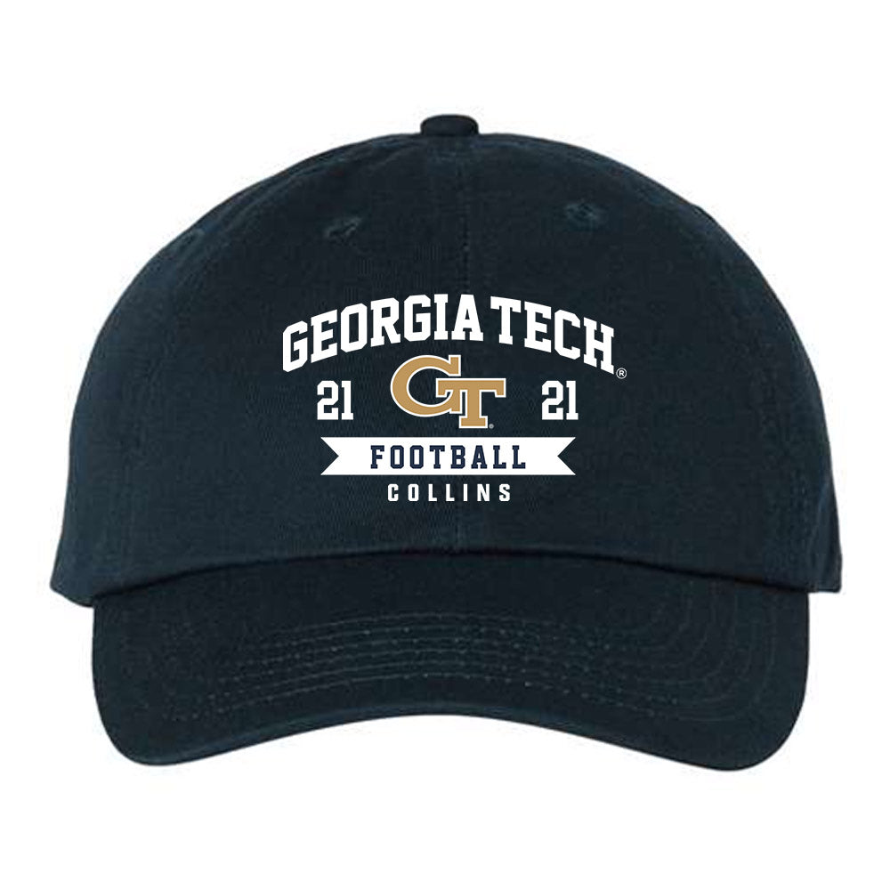 Georgia Tech - NCAA Football : Darnell Collins - Dad Hat-0