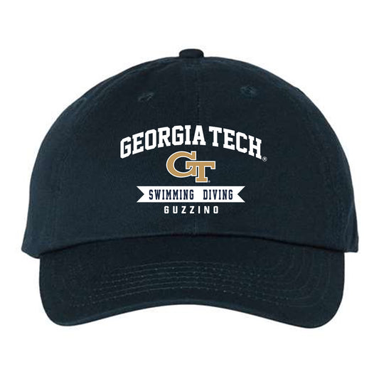 Georgia Tech - NCAA Women's Swimming & Diving : MaryGrace Guzzino - Dad Hat-0