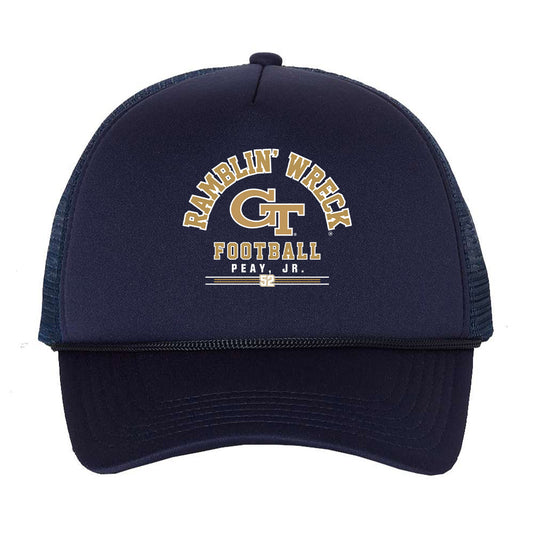 Georgia Tech - NCAA Football : Kevin Peay, Jr. - Trucker Hat-0