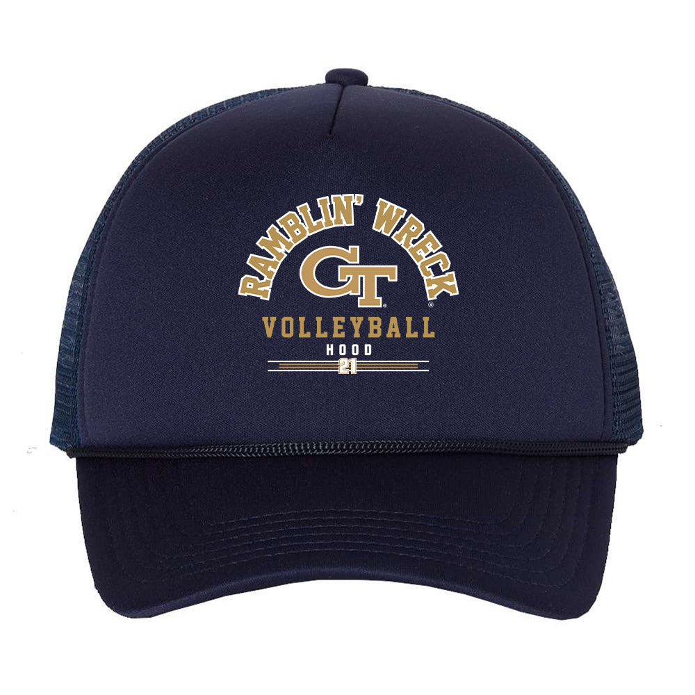 Georgia Tech - NCAA Women's Volleyball : Mia Hood - Trucker Hat-0