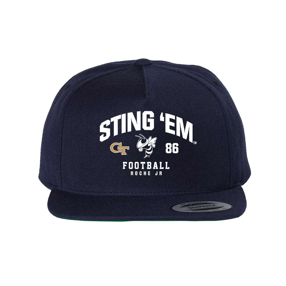 Georgia Tech - NCAA Football : Kevin Roche Jr - Snapback Hat-0