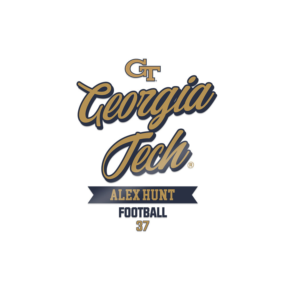 Georgia Tech - NCAA Football : Alex Hunt - Sticker-0