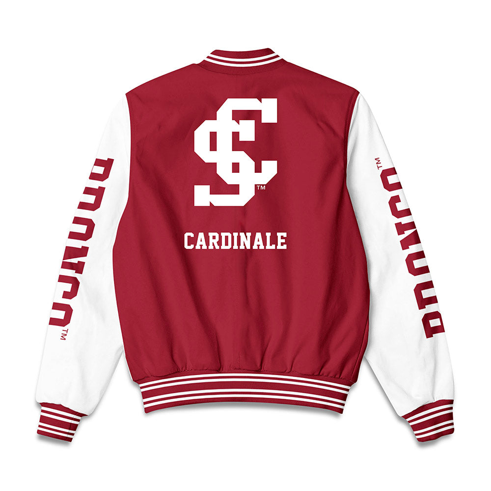 SCU - NCAA Softball : Sophia Cardinale - Bomber Jacket-1
