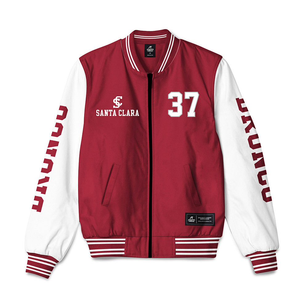 SCU - NCAA Women's Soccer : Stella Villalta - Bomber Jacket
