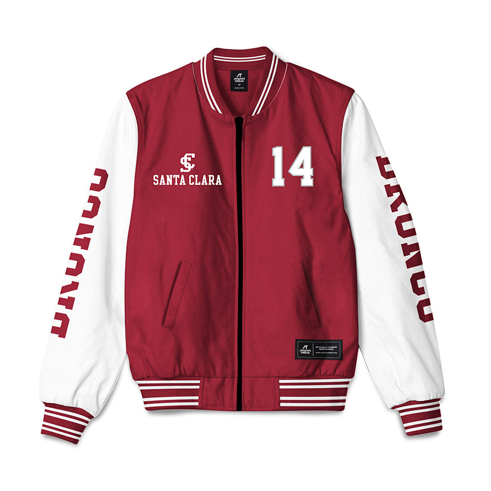 SCU - NCAA Beach Volleyball : Ellie Skale - Bomber Jacket-0