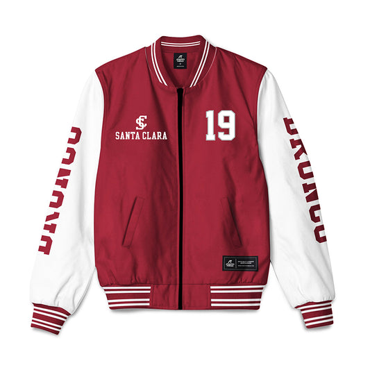 SCU - NCAA Men's Soccer : Josmar Guandique - Bomber Jacket-0