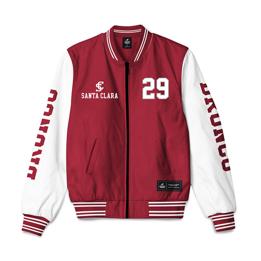 SCU - NCAA Men's Soccer : Yu Yokokawa - Bomber Jacket