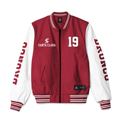 SCU - NCAA Women's Soccer : Daniela Cervantes - Bomber Jacket-0
