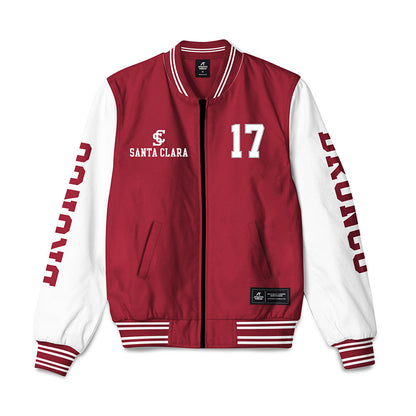SCU - NCAA Baseball : Will Anderson - Bomber Jacket-0