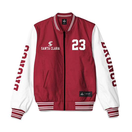 SCU - NCAA Men's Soccer : Bradley Roberson - Bomber Jacket-0