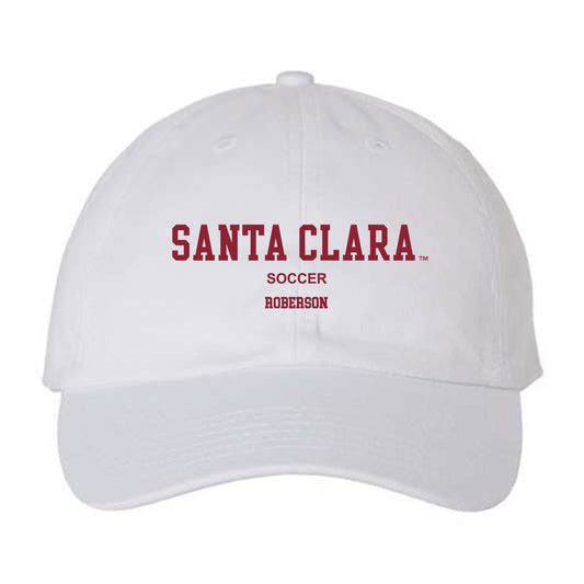 SCU - NCAA Men's Soccer : Bradley Roberson - Dad Hat-0