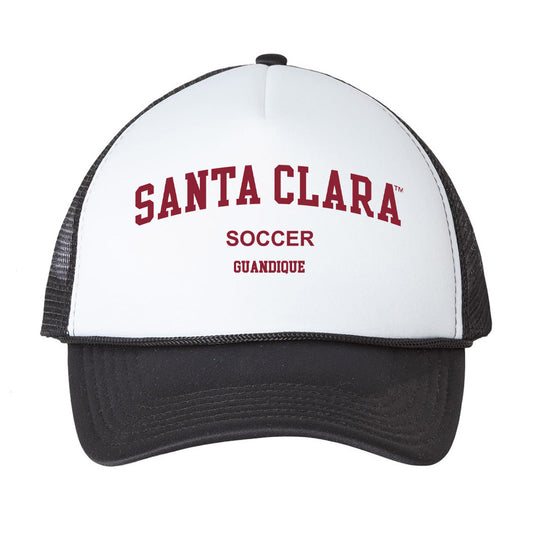 SCU - NCAA Men's Soccer : Josmar Guandique - Trucker Hat-0
