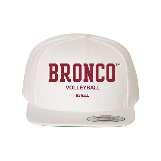 SCU - NCAA Women's Volleyball : Hailey Newell - Snapback Hat-0