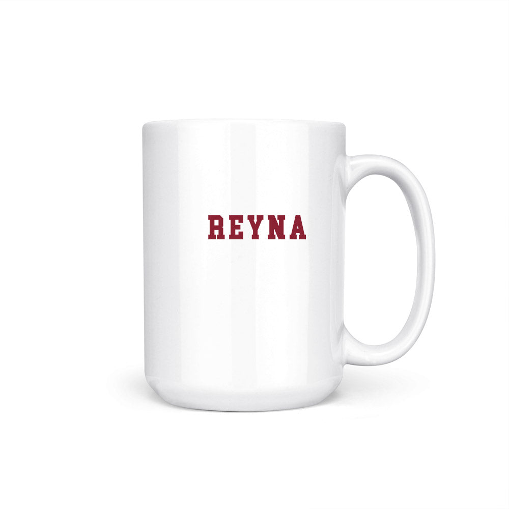 SCU - Men's Basketball Legends : Juan Reyna - Coffee Mug-0