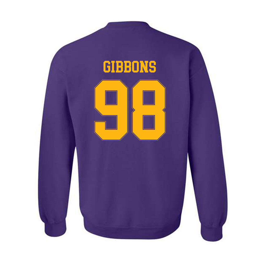 Northern Iowa - NCAA Football : Kolby Gibbons - Classic Shersey Crewneck Sweatshirt-1