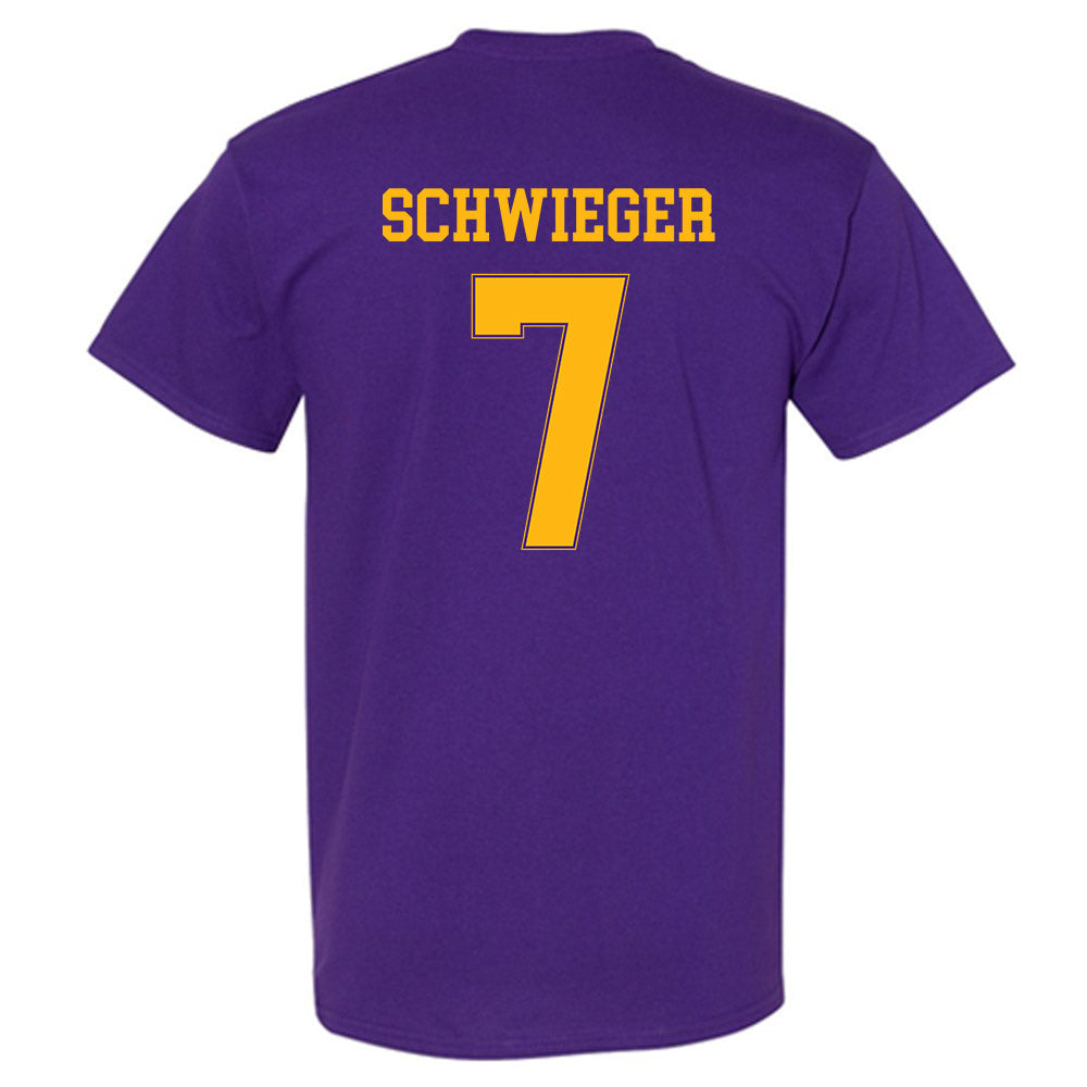 Northern Iowa - NCAA Men's Basketball : Ben Schwieger - Classic Shersey T-Shirt-1