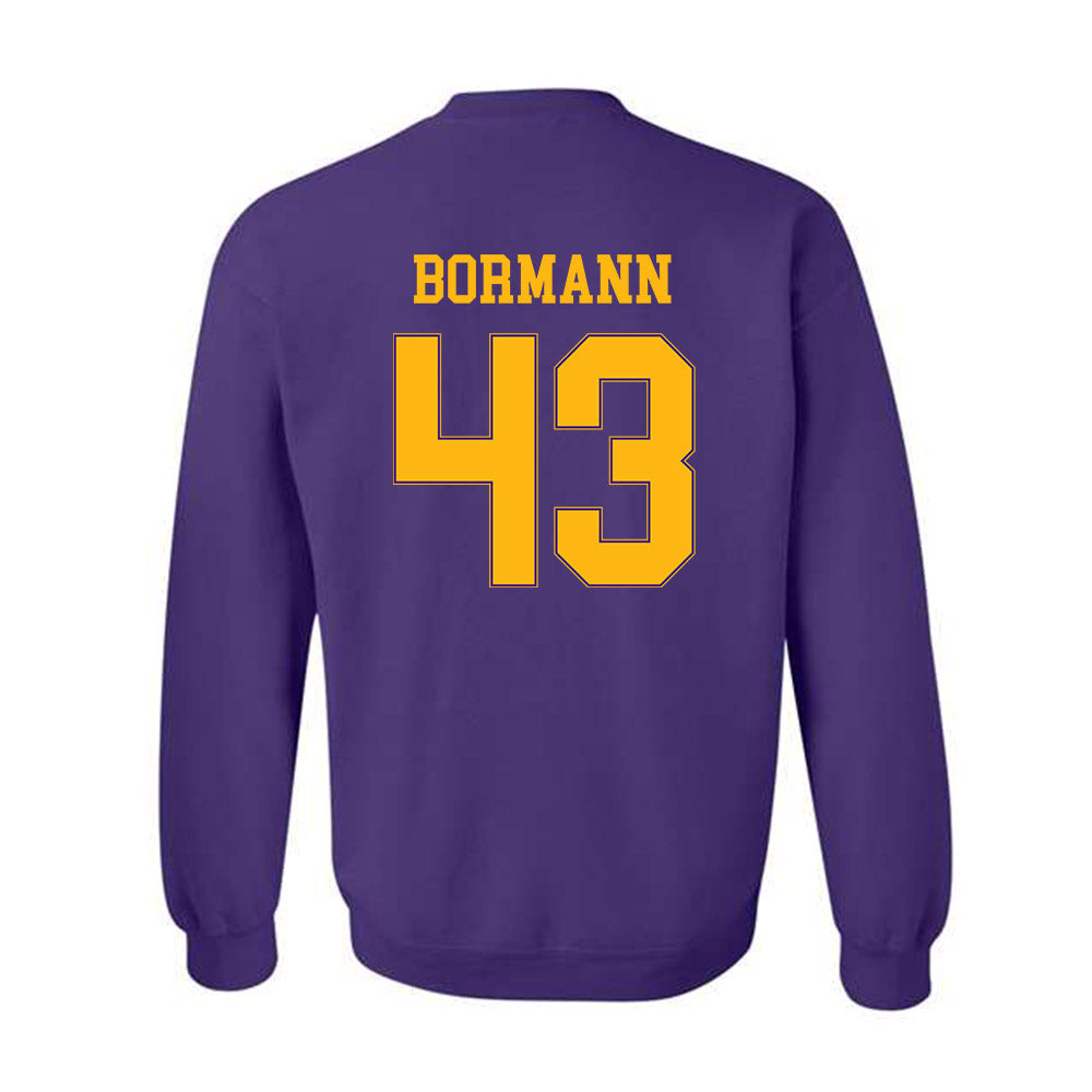 Northern Iowa - NCAA Football : Michael Bormann - Classic Shersey Crewneck Sweatshirt-1