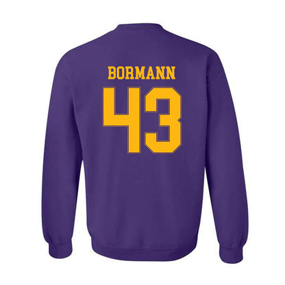 Northern Iowa - NCAA Football : Michael Bormann - Classic Shersey Crewneck Sweatshirt-1