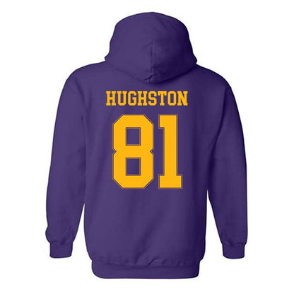 Northern Iowa - NCAA Football : Briggs Hughston - Classic Shersey Hooded Sweatshirt-1