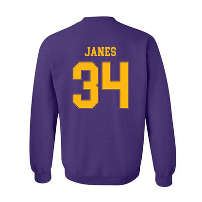 Northern Iowa - NCAA Women's Basketball : Kaylynn Janes - Classic Shersey Crewneck Sweatshirt-1