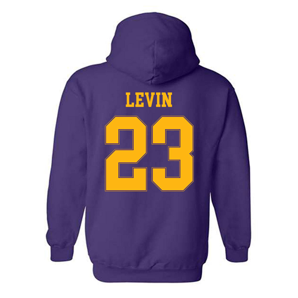 Northern Iowa - NCAA Women's Basketball : Callie Levin - Classic Shersey Hooded Sweatshirt-1