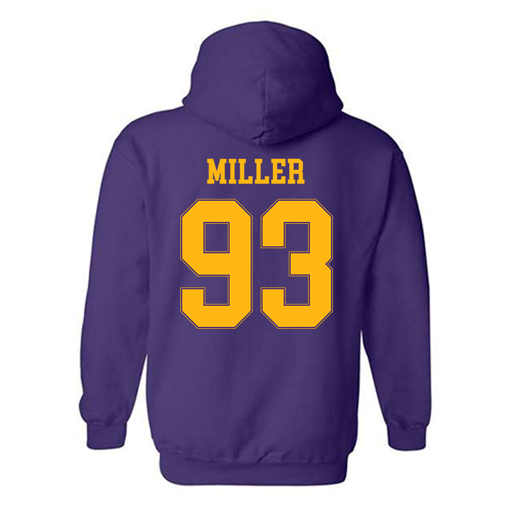 Northern Iowa - NCAA Football : Aidan Miller - Classic Shersey Hooded Sweatshirt-1