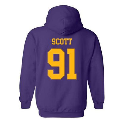Northern Iowa - NCAA Football : Jimmy Scott - Classic Shersey Hooded Sweatshirt-1
