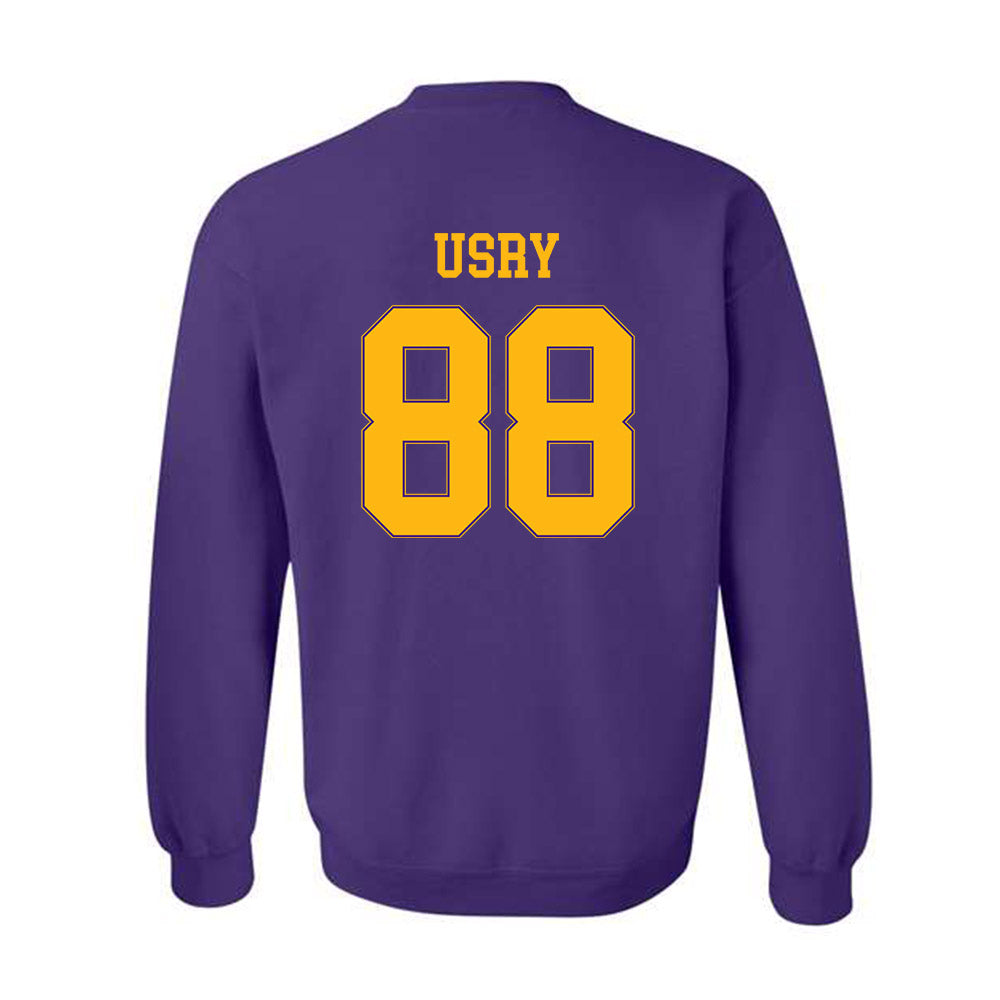 Northern Iowa - NCAA Football : Leyton Usry - Classic Shersey Crewneck Sweatshirt-1