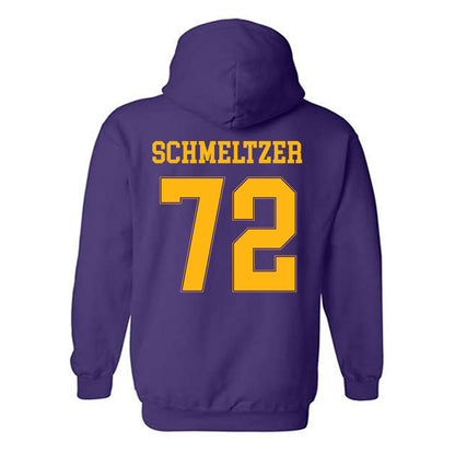 Northern Iowa - NCAA Football : Max Schmeltzer - Classic Shersey Hooded Sweatshirt-1