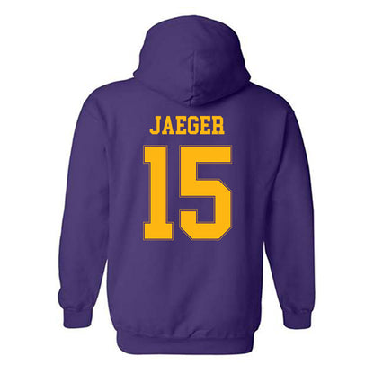 Northern Iowa - NCAA Women's Basketball : Elise Jaeger - Classic Shersey Hooded Sweatshirt-1