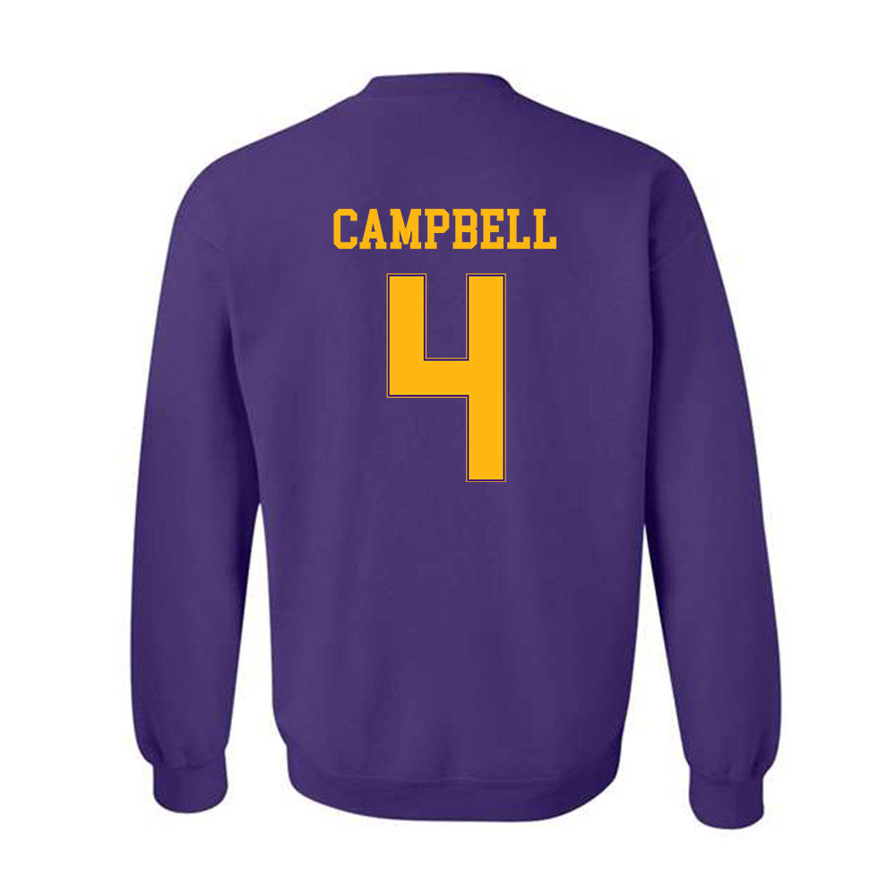 Northern Iowa - NCAA Men's Basketball : Trey Campbell - Classic Shersey Crewneck Sweatshirt-1
