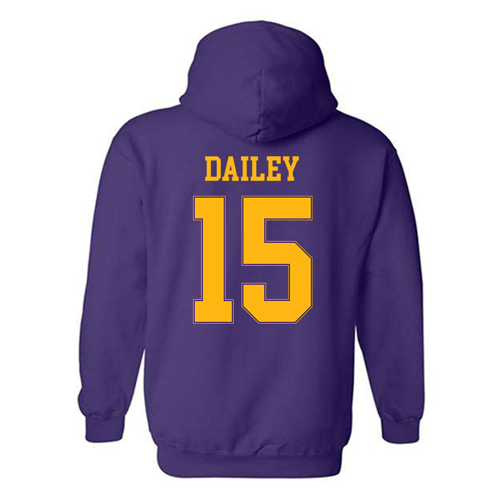 Northern Iowa - NCAA Football : Jaxon Dailey - Classic Shersey Hooded Sweatshirt-1