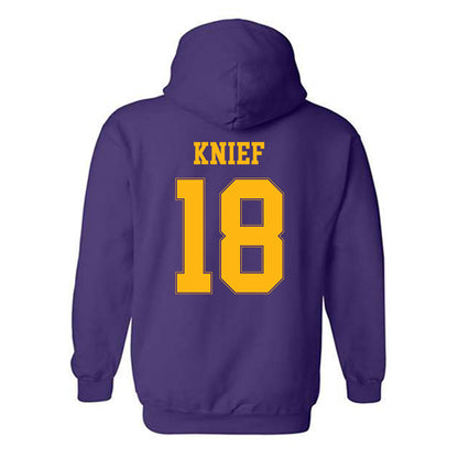 Northern Iowa - NCAA Women's Soccer : Kylie Knief - Classic Shersey Hooded Sweatshirt-1