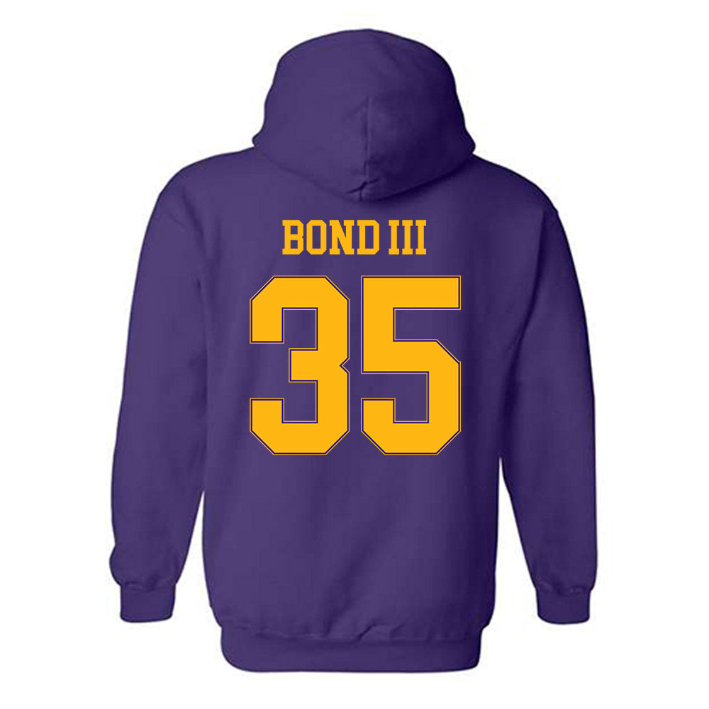 Northern Iowa - NCAA Men's Basketball : Leon Bond III - Classic Shersey Hooded Sweatshirt-1