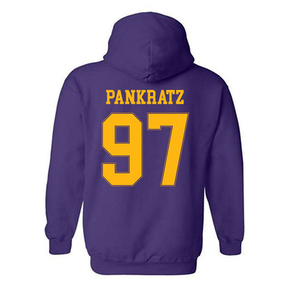 Northern Iowa - NCAA Football : Blake Pankratz - Classic Shersey Hooded Sweatshirt-1