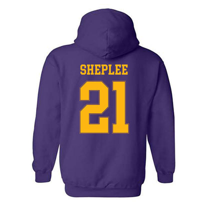 Northern Iowa - NCAA Women's Basketball : Eliana Sheplee - Classic Shersey Hooded Sweatshirt-1