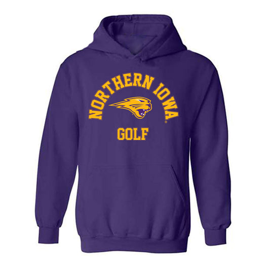 Northern Iowa - NCAA Men's Golf : Calen Bishop - Classic Shersey Hooded Sweatshirt-0