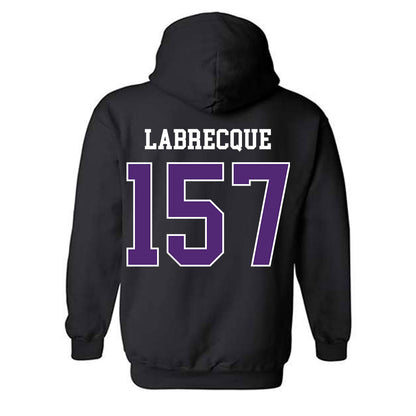 Northern Iowa - NCAA Wrestling : Chris Labrecque - Classic Shersey Hooded Sweatshirt-1