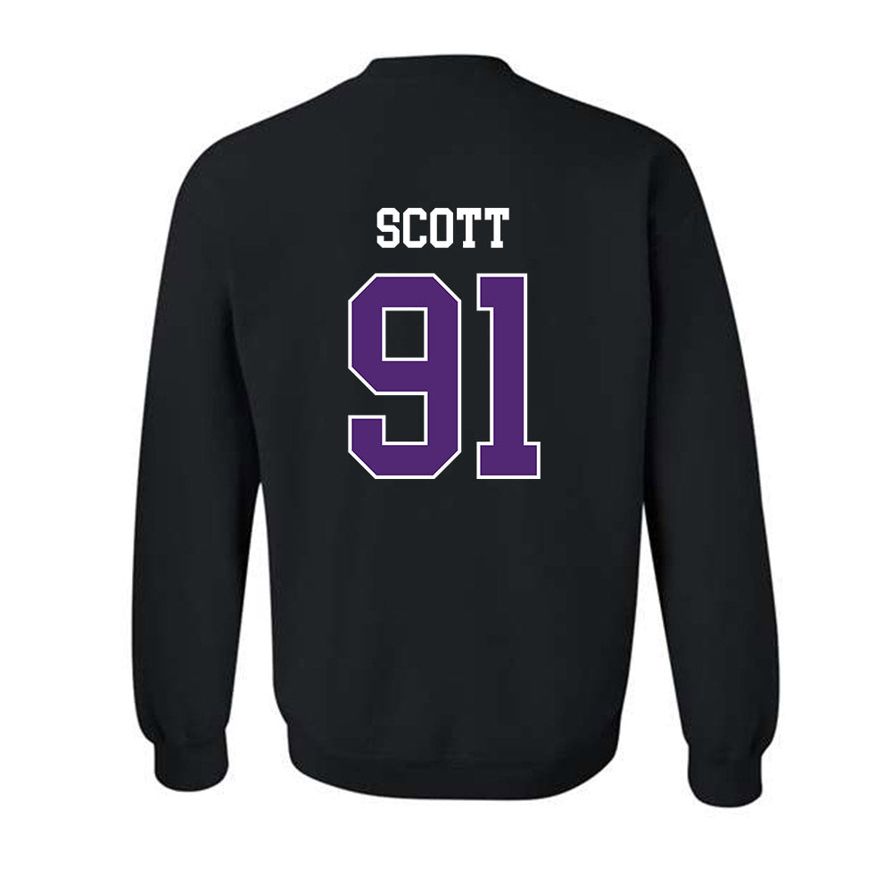 Northern Iowa - NCAA Football : Jimmy Scott - Classic Shersey Crewneck Sweatshirt-1