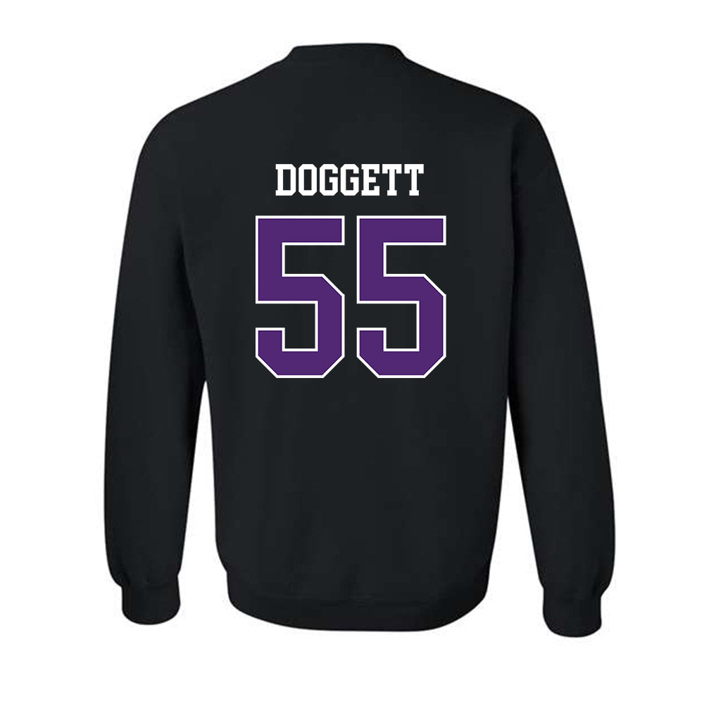 Northern Iowa - NCAA Football : Tate Doggett - Classic Shersey Crewneck Sweatshirt-1