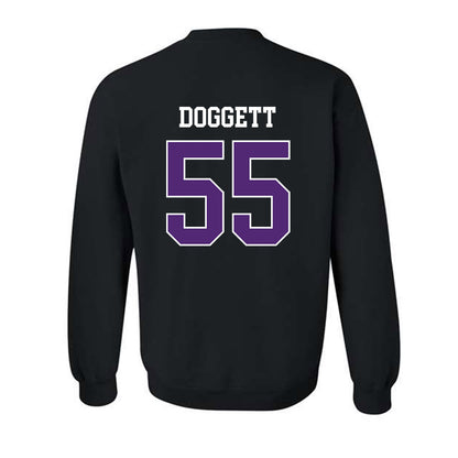 Northern Iowa - NCAA Football : Tate Doggett - Classic Shersey Crewneck Sweatshirt-1