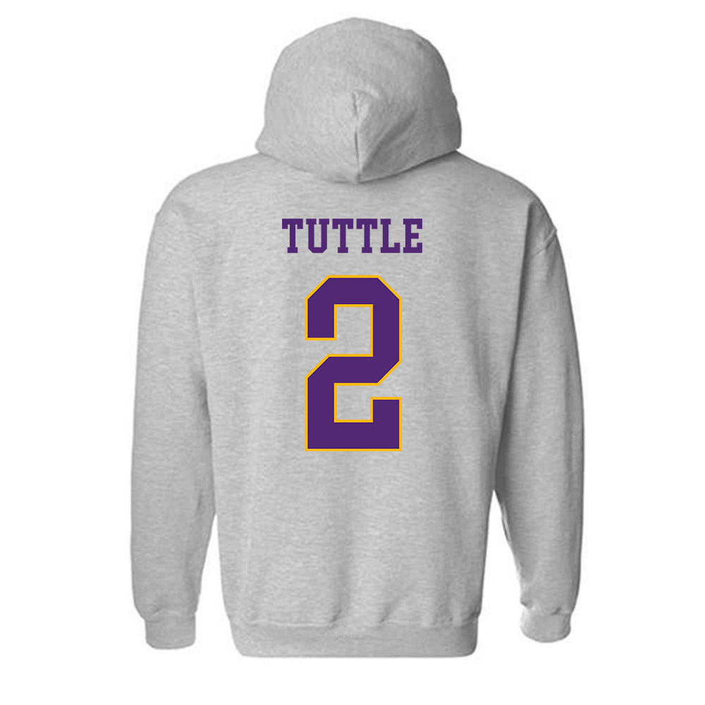 Northern Iowa - NCAA Women's Basketball : Abby Tuttle - Classic Shersey Hooded Sweatshirt-1