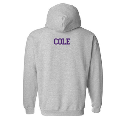 Northern Iowa - NCAA Women's Swimming & Diving : Aspen Cole - Classic Shersey Hooded Sweatshirt-1